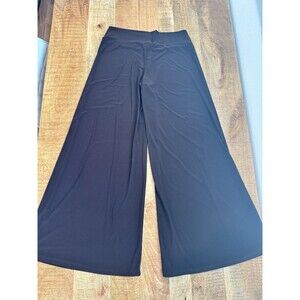 Maitai Women's Brown Wide Leg Pull On Palazzo Pants Stretch Dress Pants Size 1X